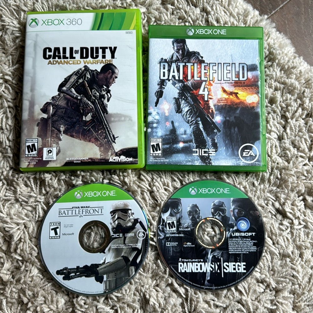 Xbox games 4-pack